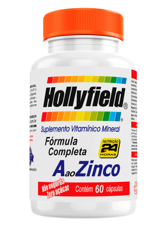 Multivitamínico Hollyfield a à Zinco 60 Cápsulas 