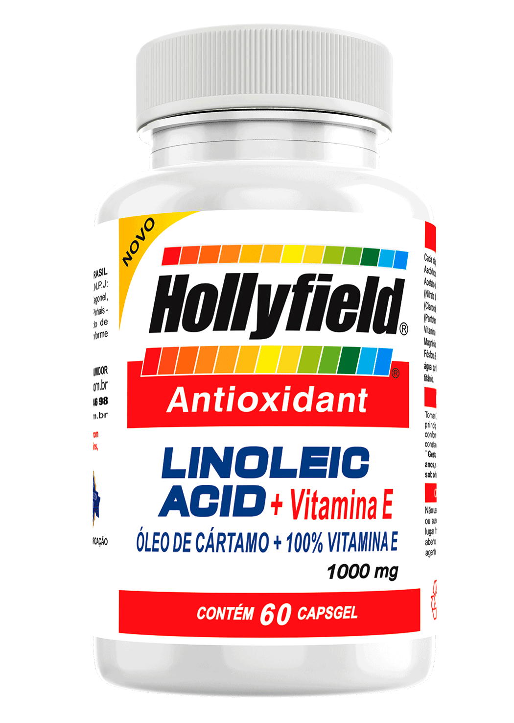 Cártamo Hollyfield + Vit e 1000mg 60 Capsgel 