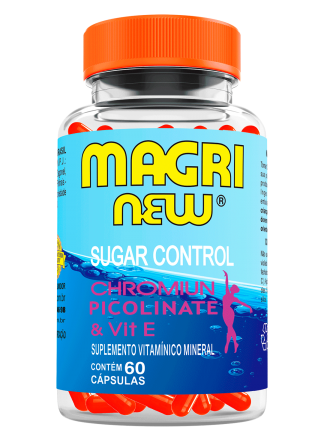 Emagrecedor Magrinew Sugar Control 500mg 60 Cápsulas 